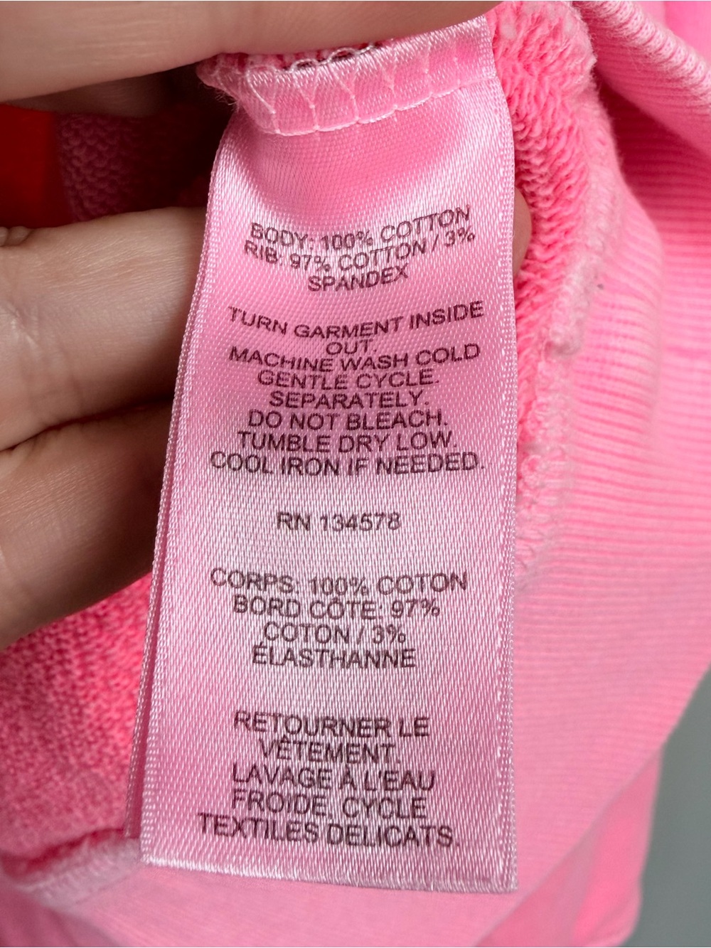 Vineyard Vines Pink Quarter-Zip Pullover - Picture 4 of 5
